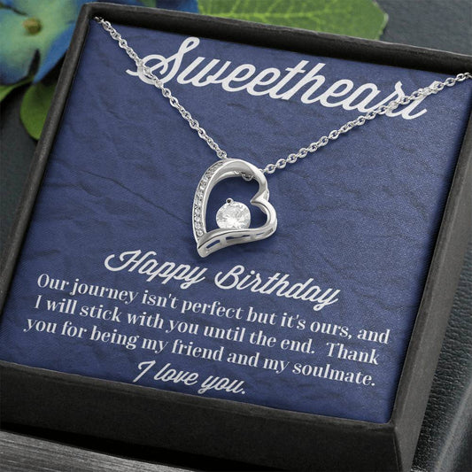 Happy Birthday Forever Love Necklace