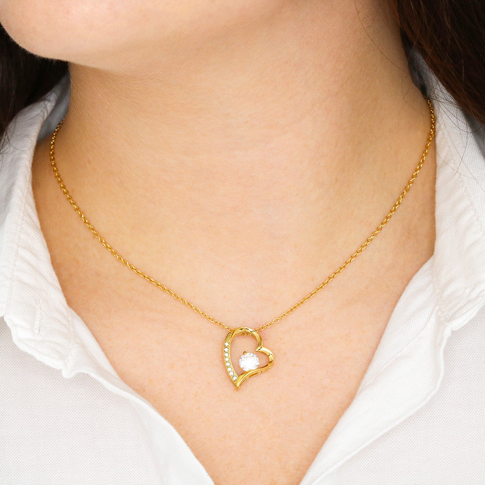Happy Birthday To My Sweetheart Forever Love Necklace - Jewelry for Wife - Necklace for Wife
