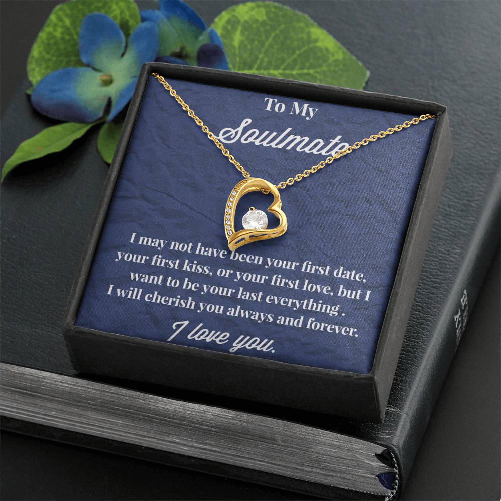 To My Soulmate Forever Love Necklace