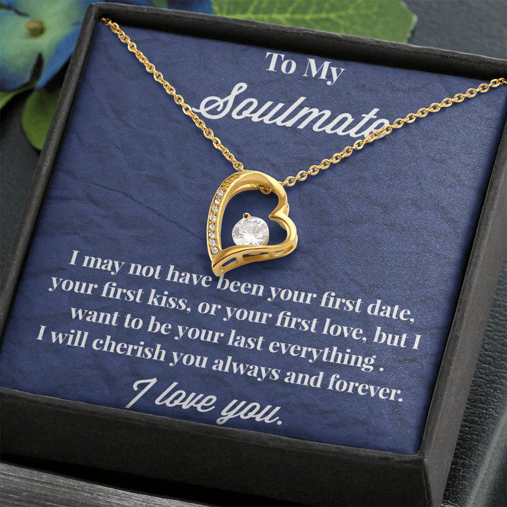 To My Soulmate Forever Love Necklace