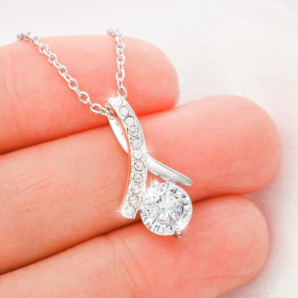 To Our Daughter Always Remember Alluring Beauty Necklace