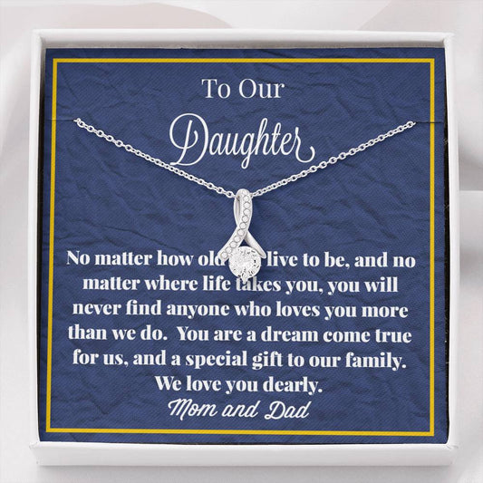 To Our Daughter Alluring Beauty Necklace