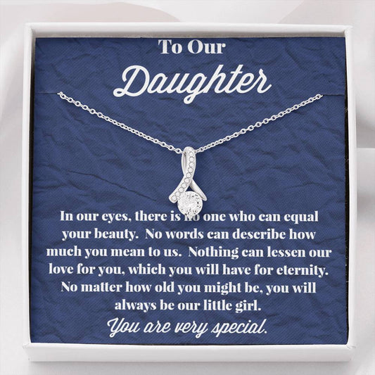 To Our Daughter Alluring Beauty Necklace