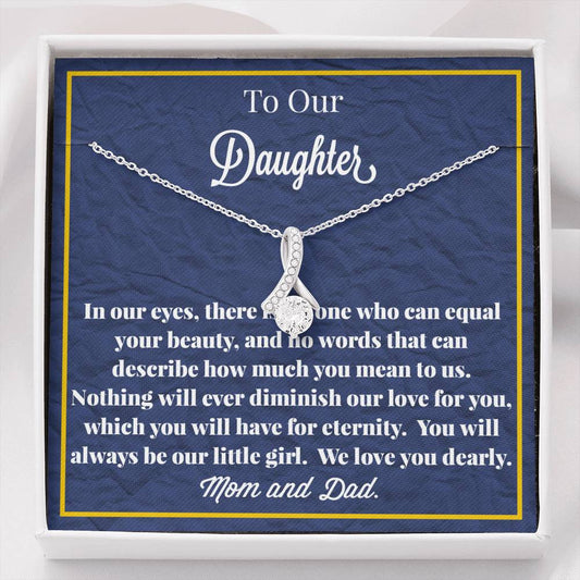 To Our Daughter Alluring Beauty Necklace