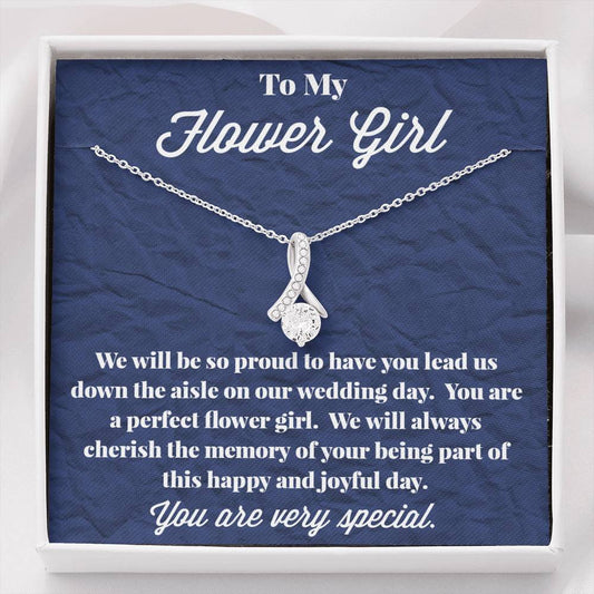 To My Flower Girl Alluring Beauty Necklace