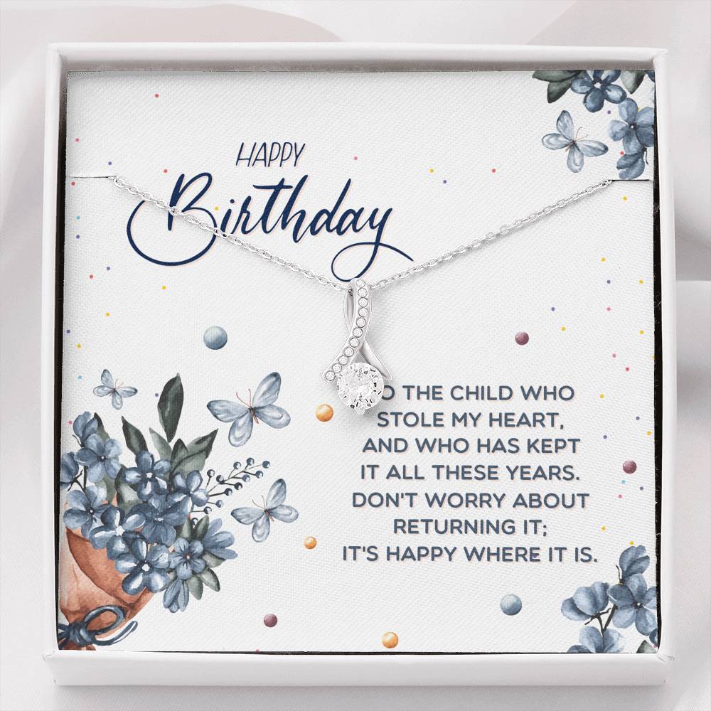 Happy Birthday Daughter Necklace - Alluring Beauty