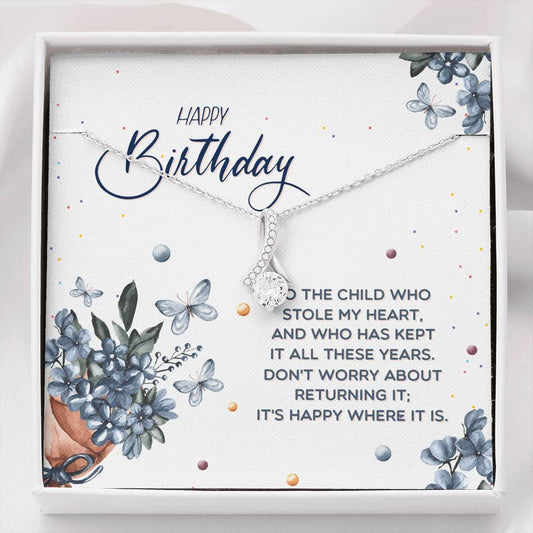 Happy Birthday Daughter Necklace - Alluring Beauty