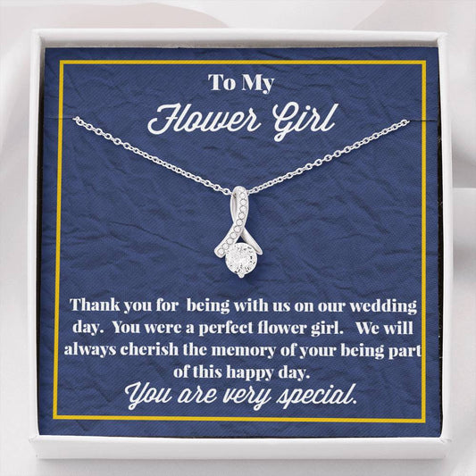 To My Flower Girl Alluring Beauty Necklace