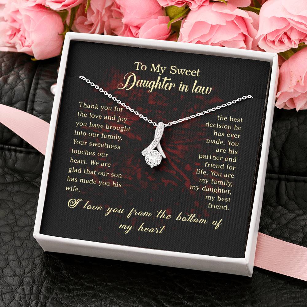 To My Sweet Daughter in Law