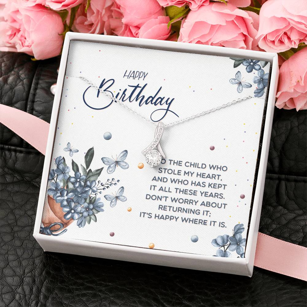 Happy Birthday Daughter Necklace - Alluring Beauty