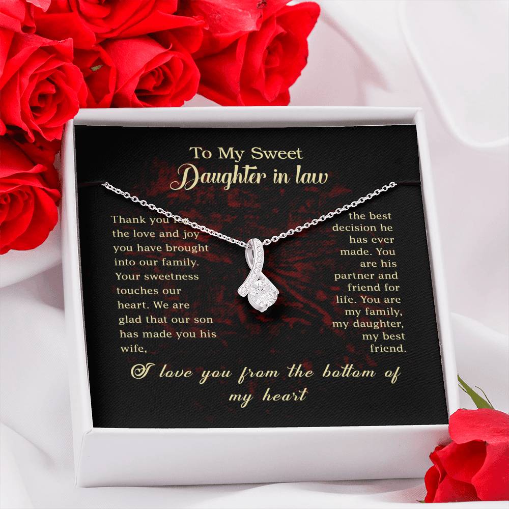 To My Sweet Daughter in Law