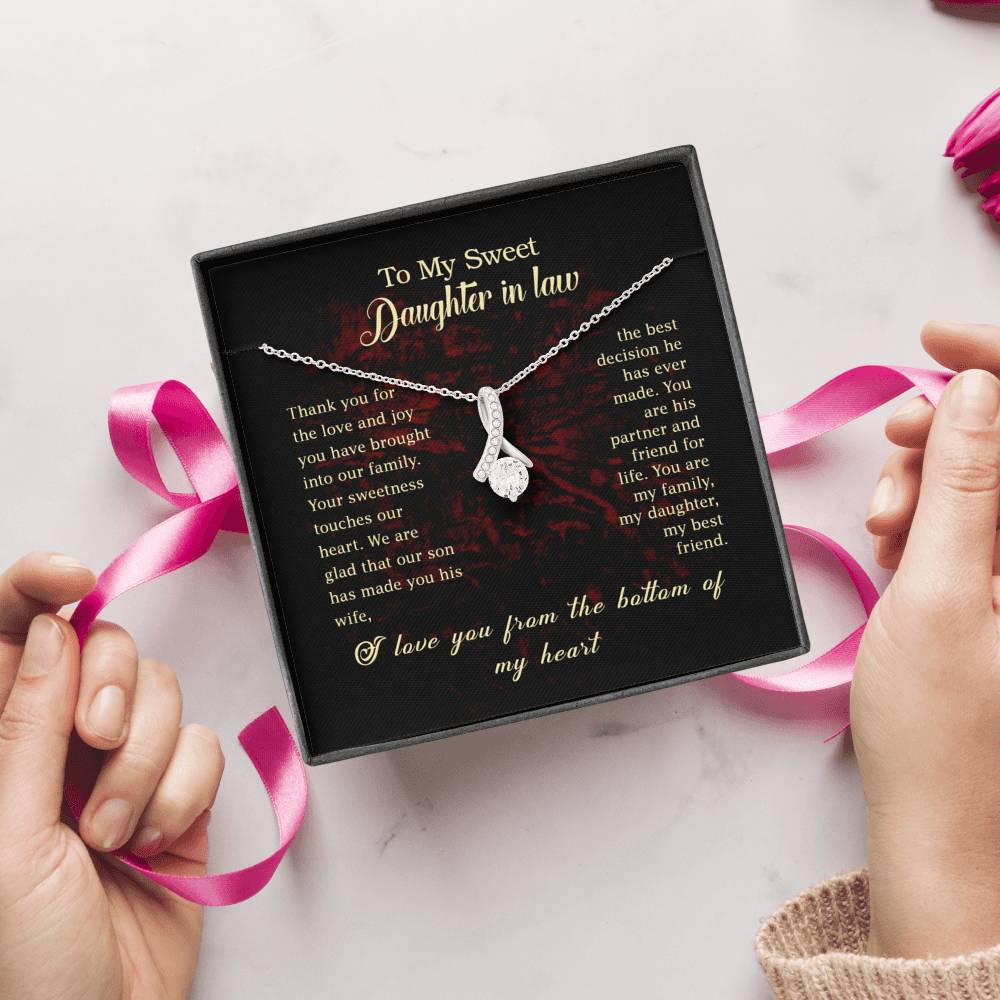 To My Sweet Daughter in Law