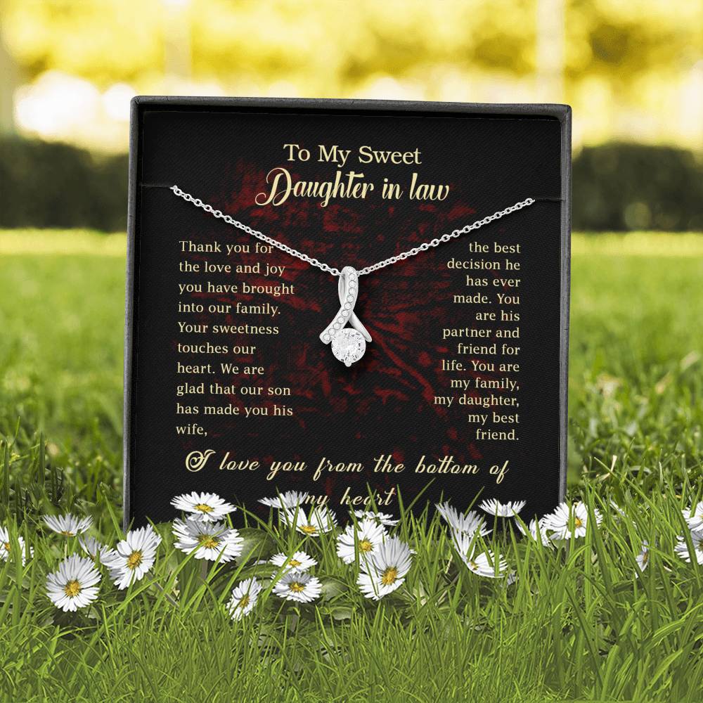 To My Sweet Daughter in Law
