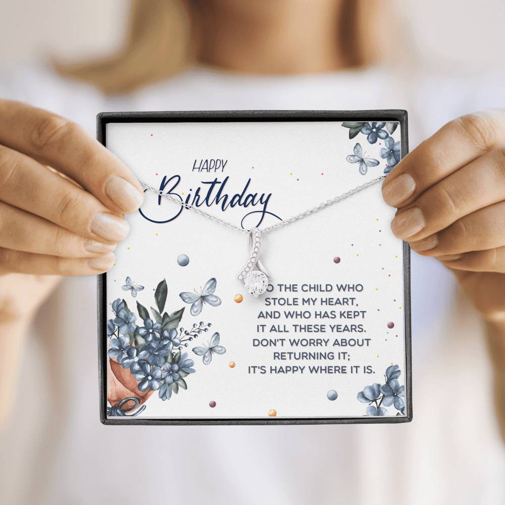 Happy Birthday Daughter Necklace - Alluring Beauty