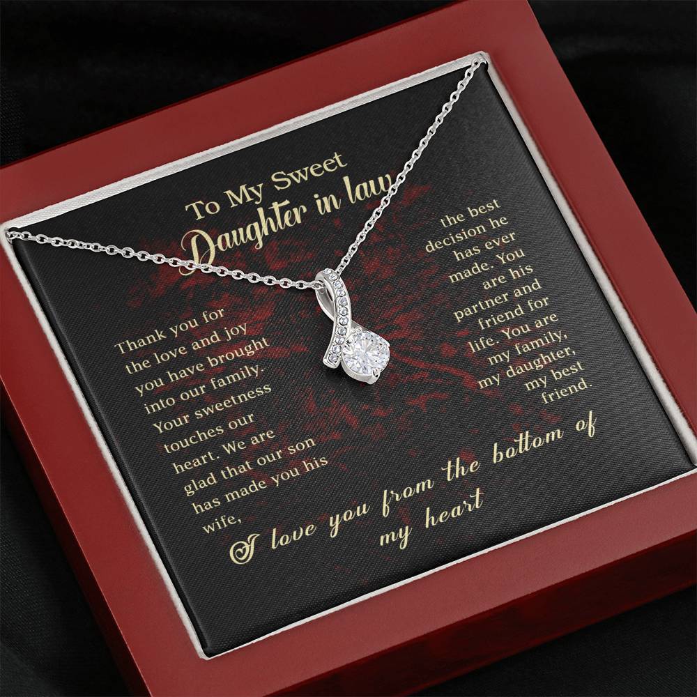 To My Sweet Daughter in Law