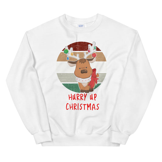 Funny Reindeer Sweatshirt - Funny Christmas Sweatshirt