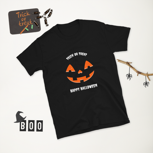 Halloween Pumpkin T-Shirt - Jack O Lantern Shirt - Trick Or Treat Pumpkin