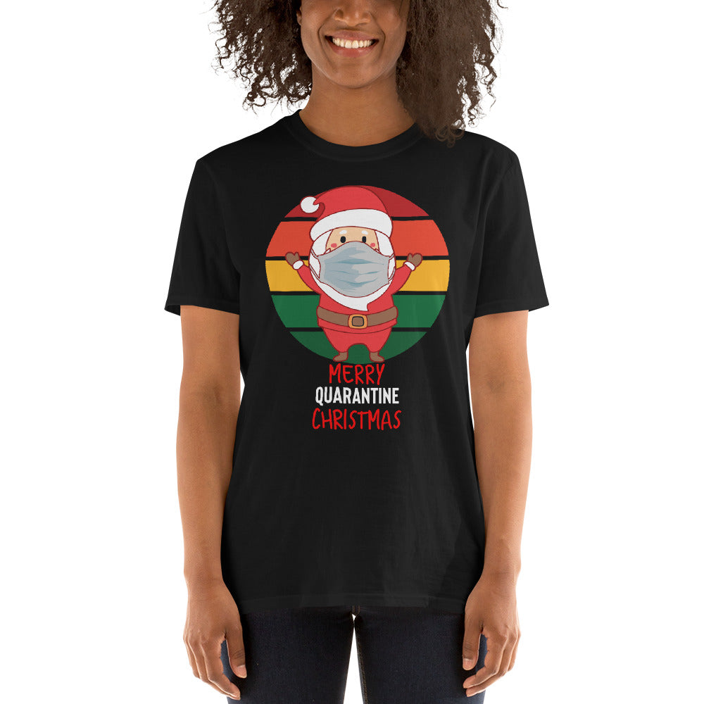 Merry Christmas Shirt - Santa Quarantine T-Shirt