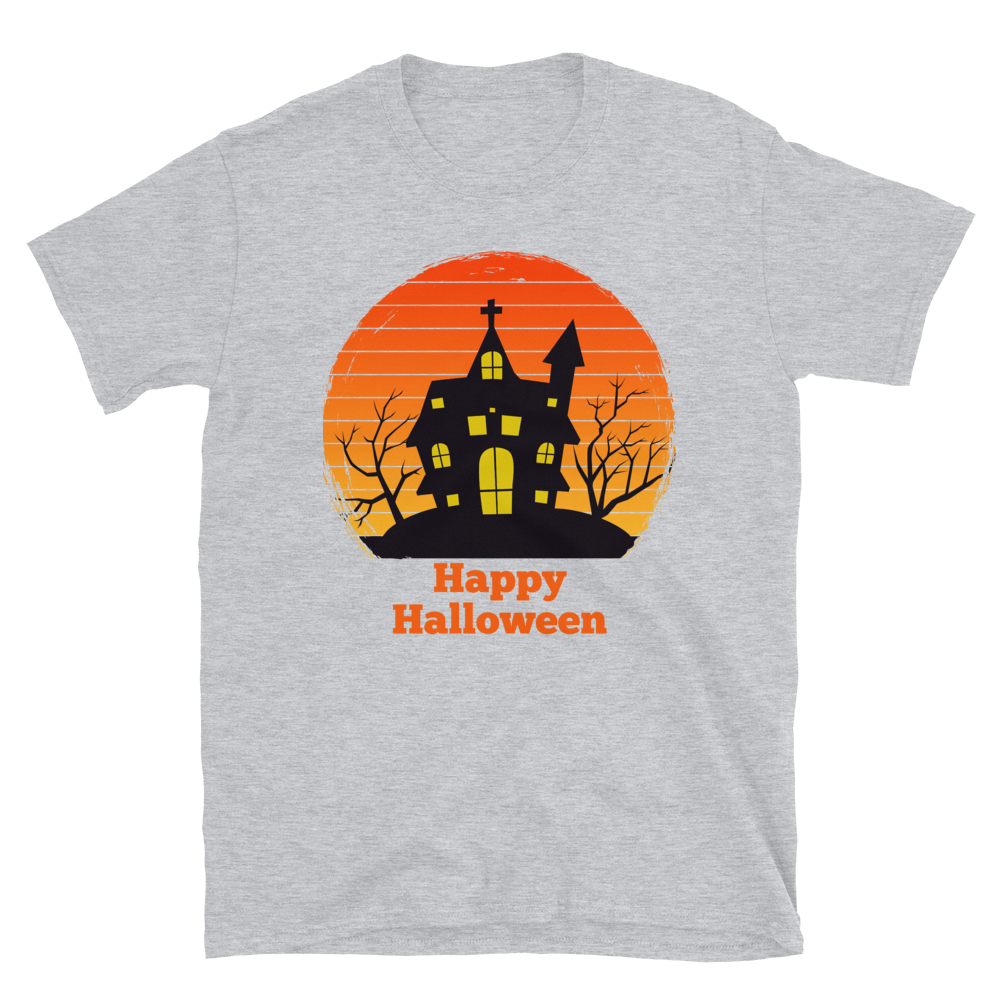 Happy Halloween Haunted House T-Shirt