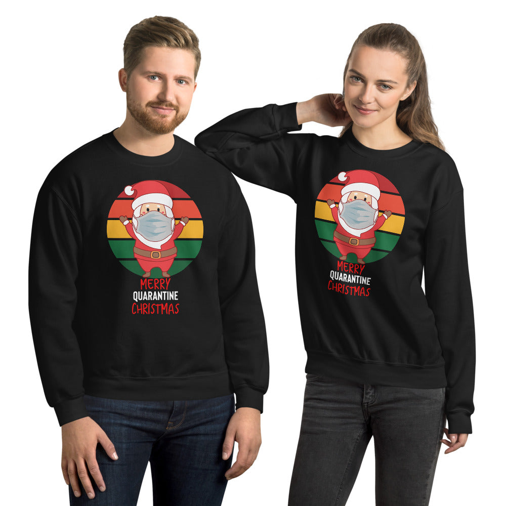 Merry Christmas Sweatshirt - Santa Quarantine Sweatshirt