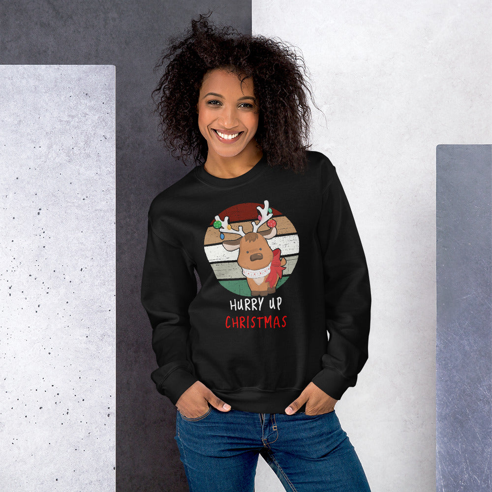 Funny Reindeer Sweatshirt - Funny Christmas Sweatshirt