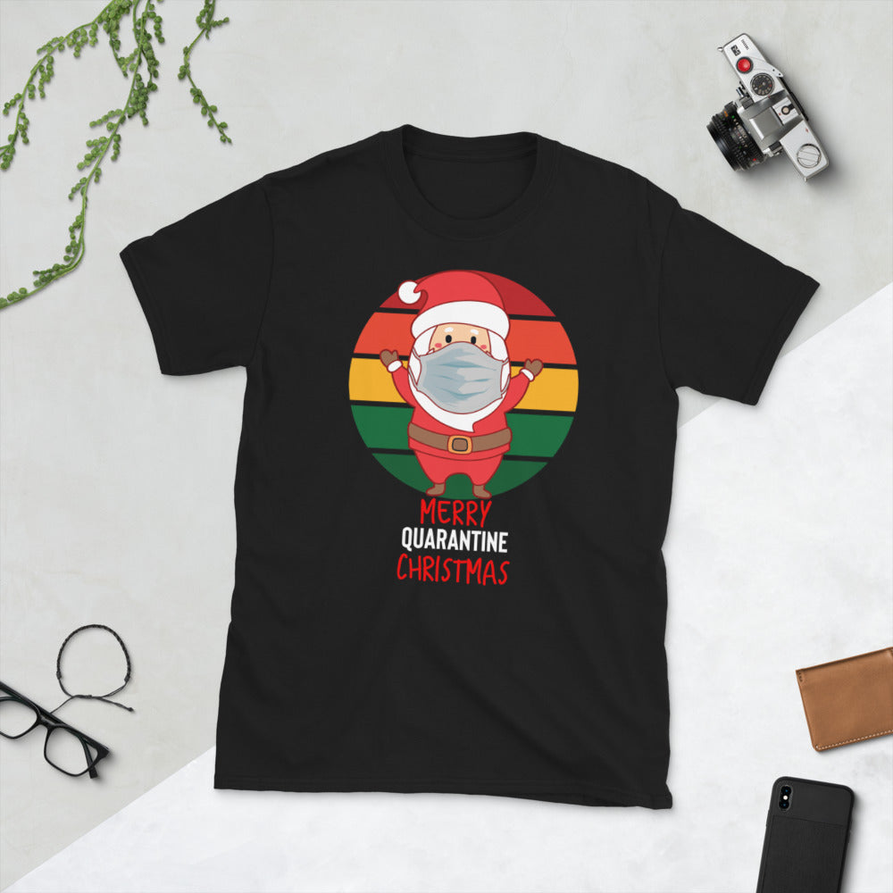 Merry Christmas Shirt - Santa Quarantine T-Shirt