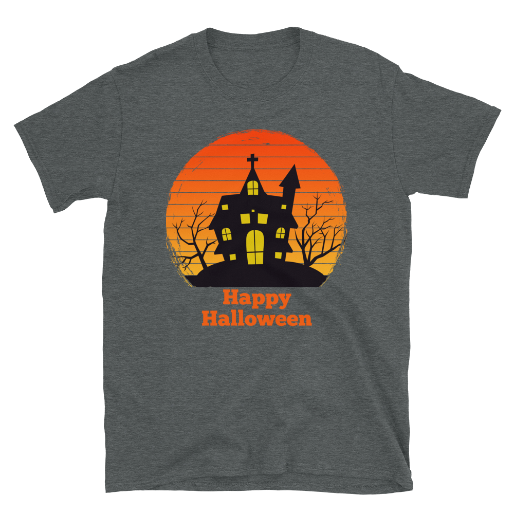 Happy Halloween Haunted House T-Shirt