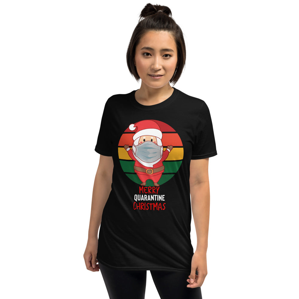 Merry Christmas Shirt - Santa Quarantine T-Shirt