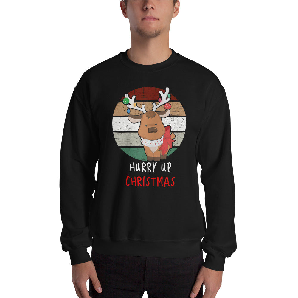 Funny Reindeer Sweatshirt - Funny Christmas Sweatshirt