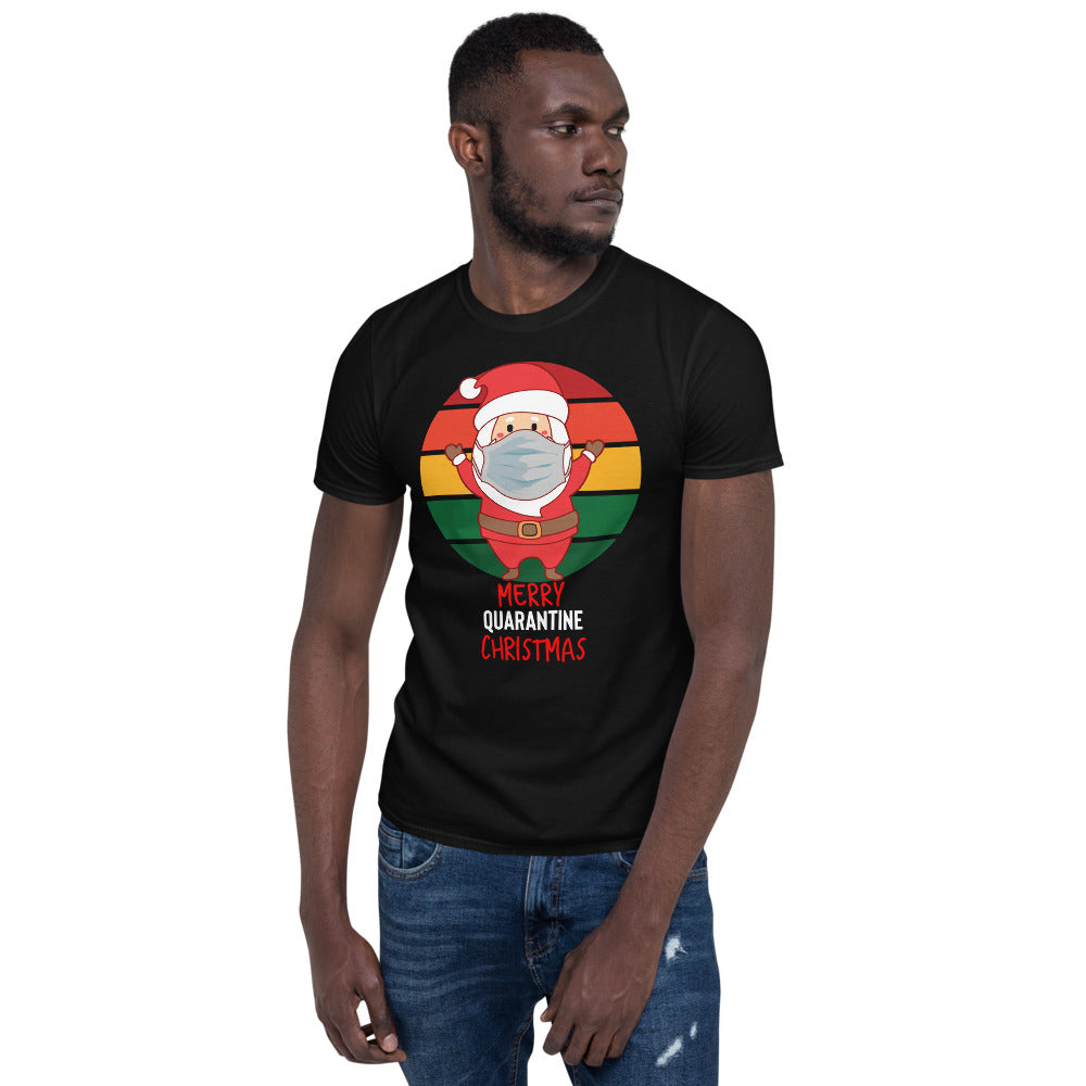 Merry Christmas Shirt - Santa Quarantine T-Shirt