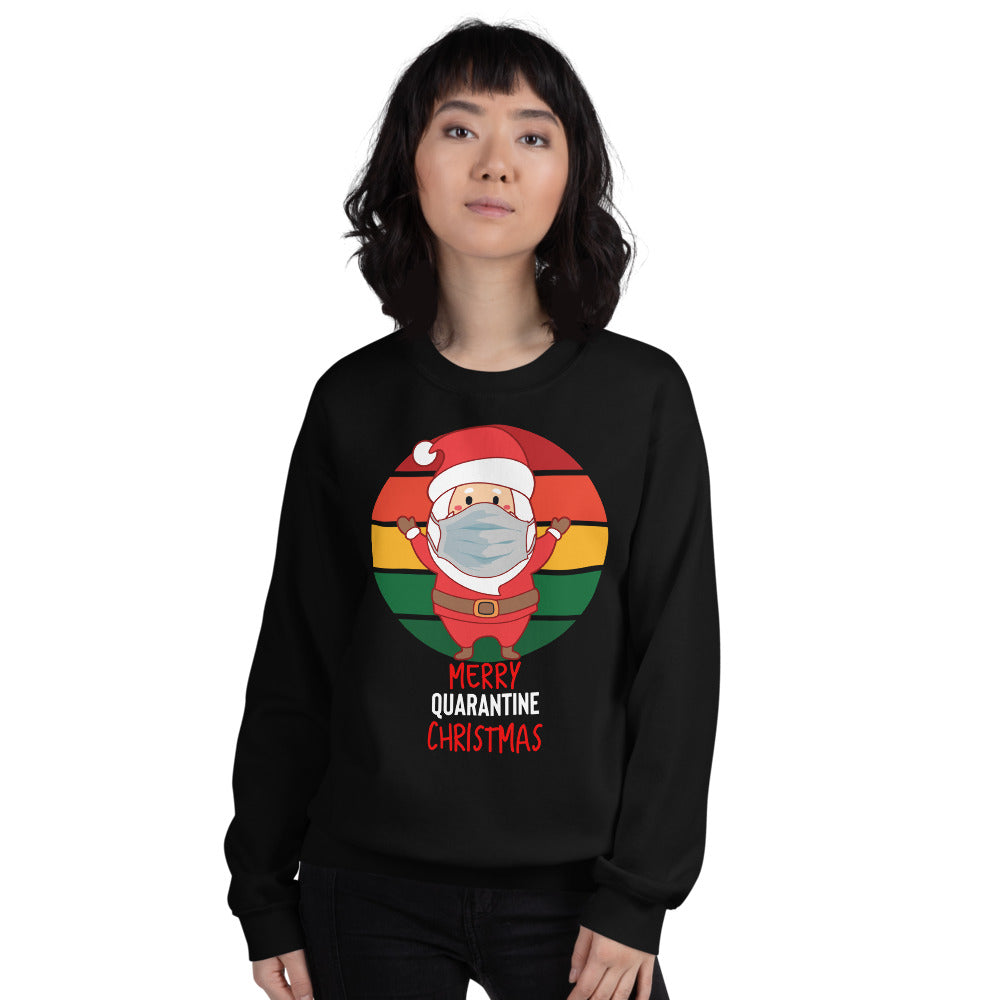 Merry Christmas Sweatshirt - Santa Quarantine Sweatshirt