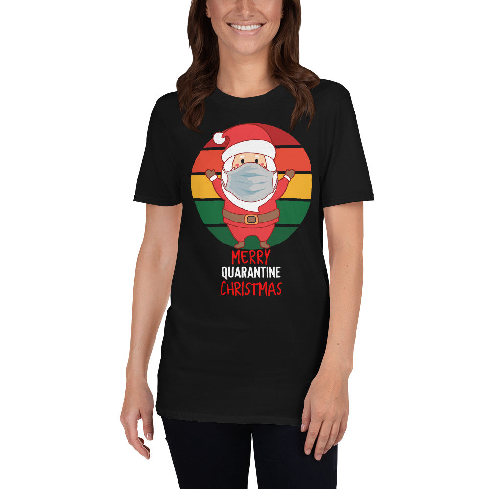 Merry Christmas Shirt - Santa Quarantine T-Shirt