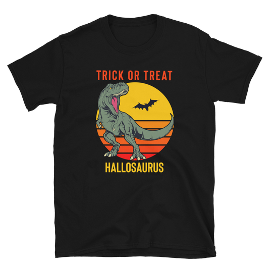 Halloween Dinosaur T-Shirt - Halloween Trick Or Treat Shirt