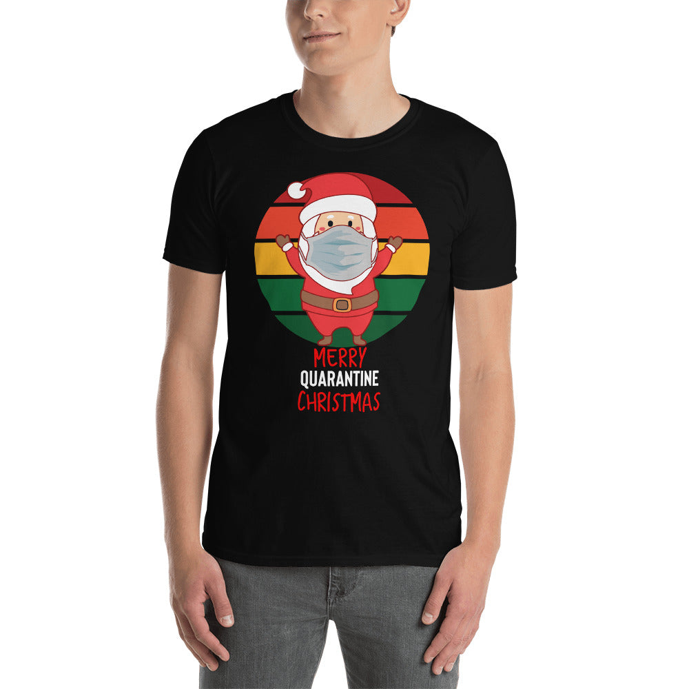 Merry Christmas Shirt - Santa Quarantine T-Shirt