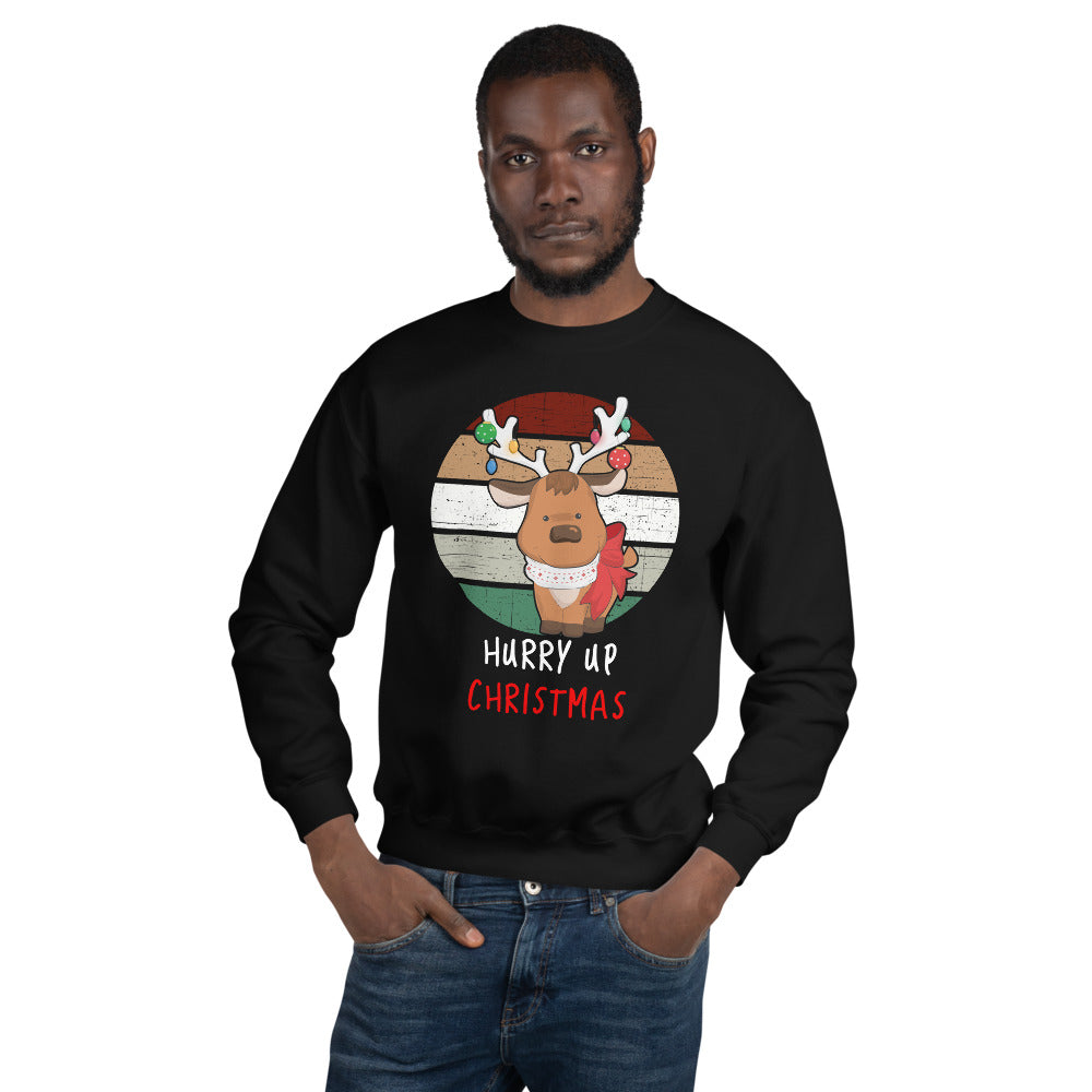 Funny Reindeer Sweatshirt - Funny Christmas Sweatshirt