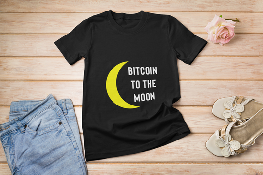 Bitcoin Shirt - Bitcoin To The Moon Shirt - Bitcoin Gift